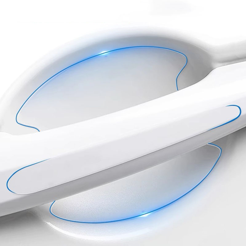 Car Accessories On Amazon - สติกเกอร์กันรอย TPU สำหรับช่องประตูรถยนต์ 8 ชิ้น ฟิล์มป้องกันรอยขีดข่วนที่มือจับประตูรถยนต์