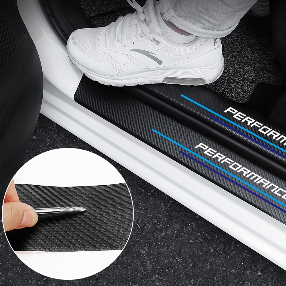 สติกเกอร์แผ่นขอบคาร์บอนไฟเบอร์ - Car Accessories Ebay บทวิจารณ์และราคา
