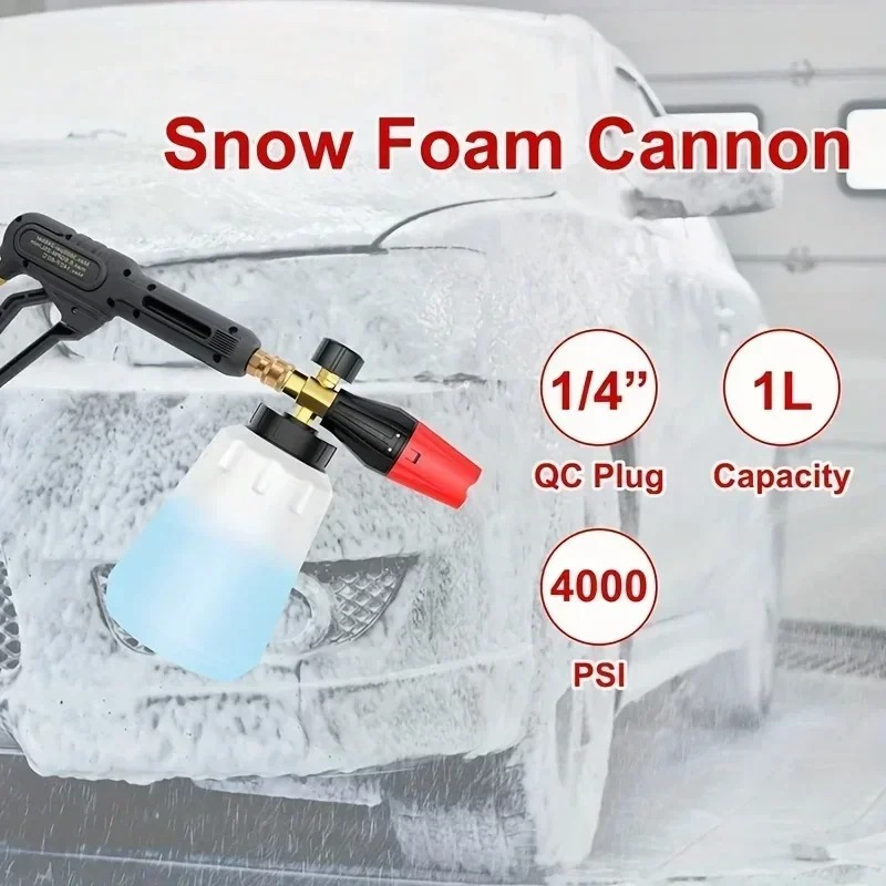 ปืนฉีดโฟมแรงดันสูงปรับได้ PA S - Car Accessories For Winter บทวิจารณ์และราคา